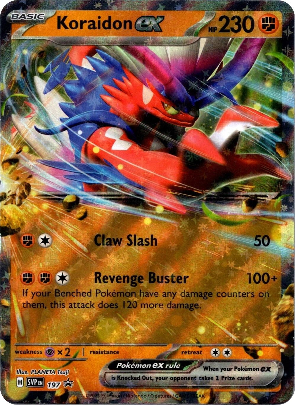 Image for Koraidon ex - 197 (197) (SVP) - Pokemon
