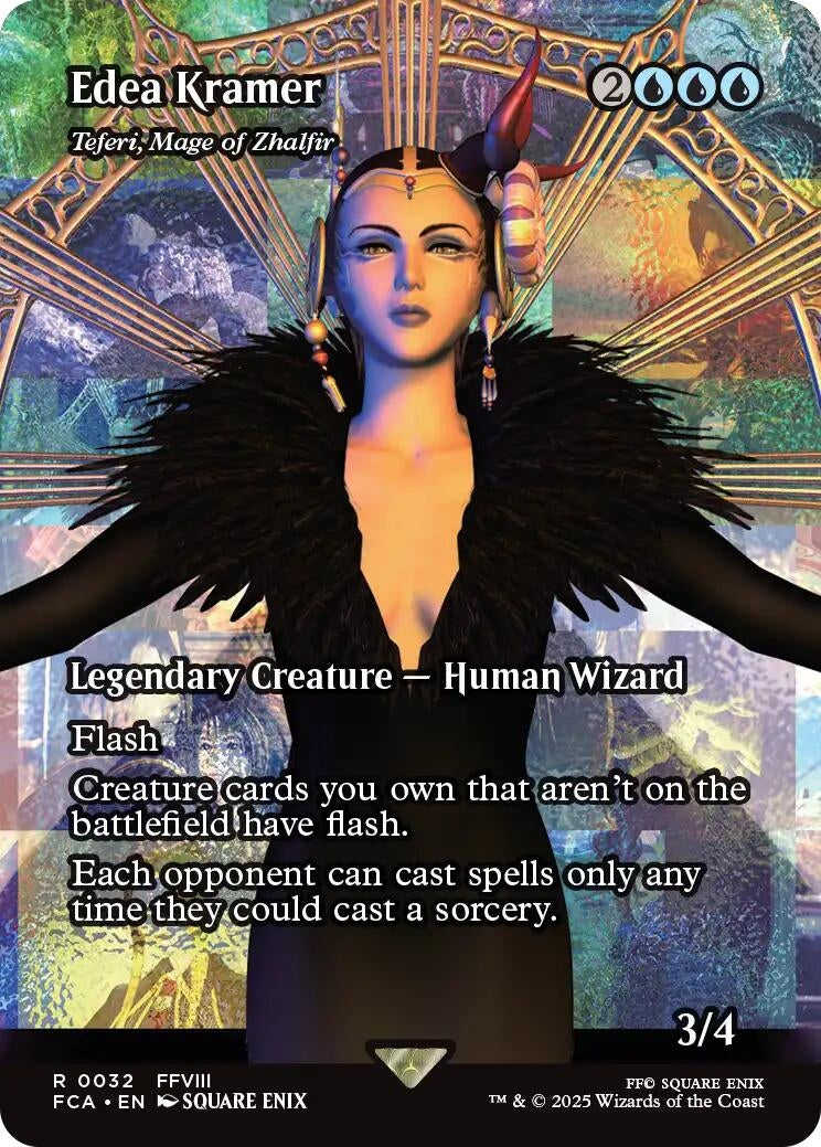 Image for Edea Kramer - Teferi, Mage of Zhalfir (Showcase) (32) - Magic: The Gathering