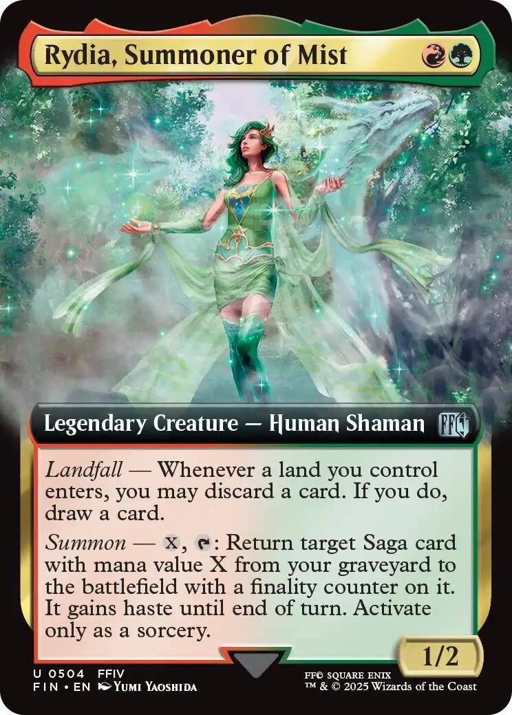 Image for Rydia, Summoner of Mist (Extended Art) (504) - Magic: The Gathering