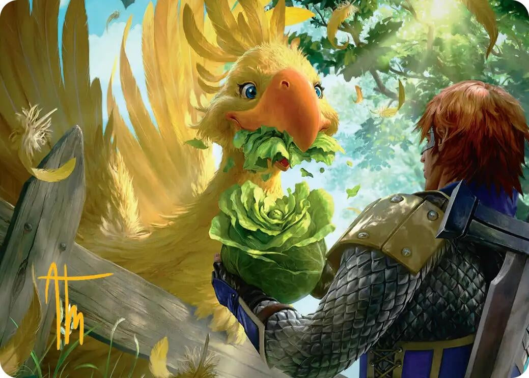 Image for Gysahl Greens Art Card (Gold-Stamped Signature) (10) (ASFIN) - Magic: The Gathering