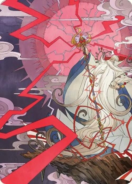 Image for Summon: Esper Ramuh Art Card (40) (ASFIN) - Magic: The Gathering