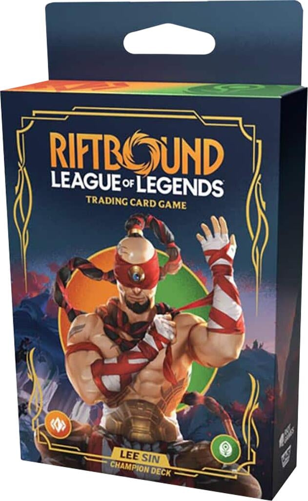 Image for Origins - Champion Deck (Lee Sin) - Riftbound: League of Legends Trading Card Game