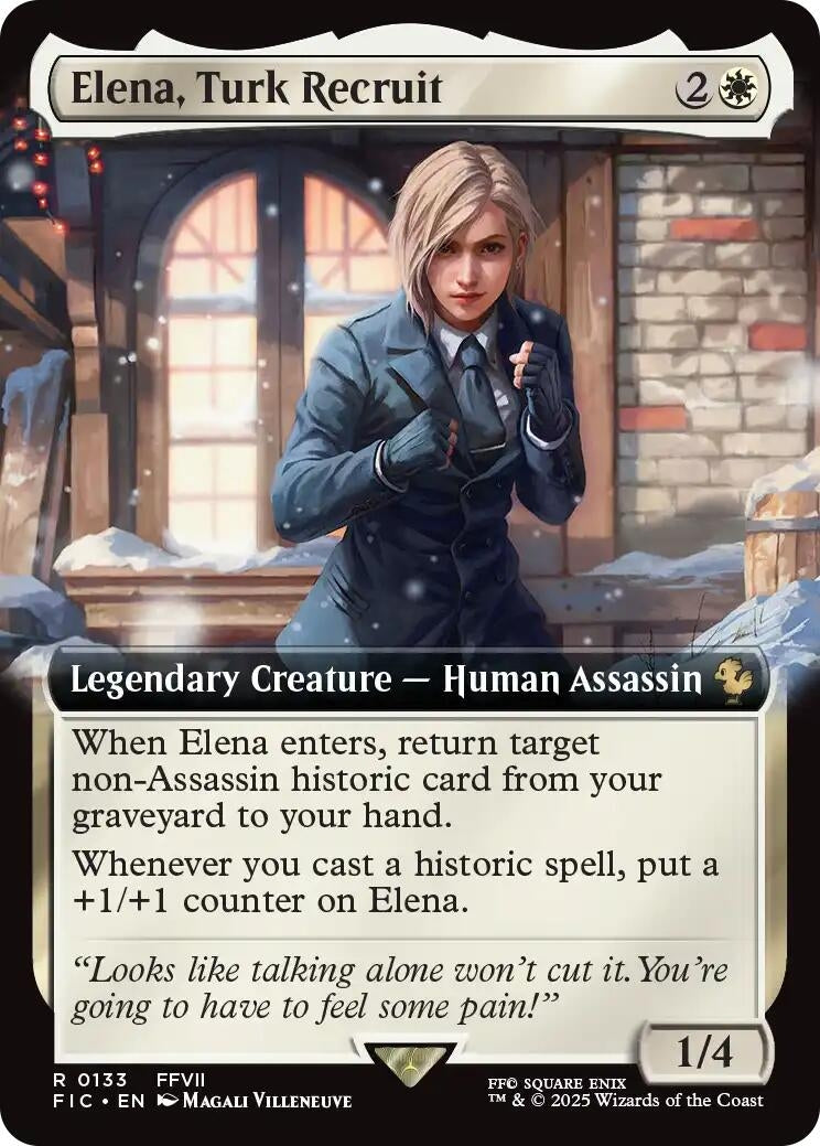 Image for Elena, Turk Recruit (Extended Art) (133) - Magic: The Gathering