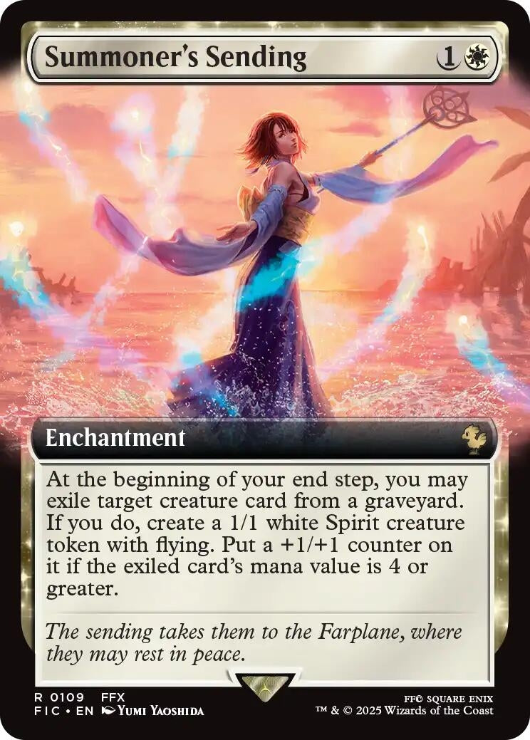 Image for Summoner's Sending (Extended Art) (109) (FIC) - Magic: The Gathering