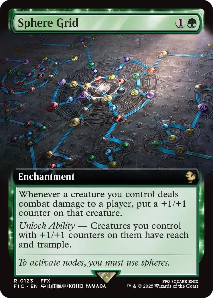 Image for Sphere Grid (Extended Art) (123) - Magic: The Gathering