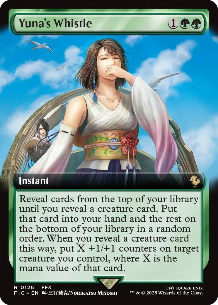 Image for Yuna's Whistle (Extended Art) (126) - Magic: The Gathering