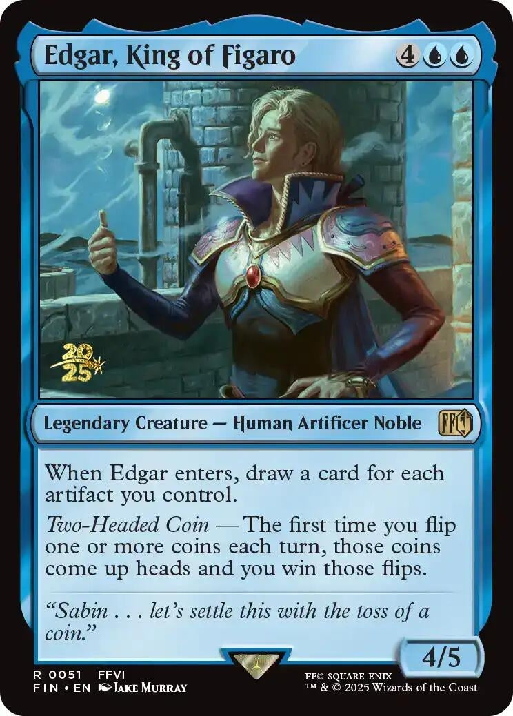 Image for Edgar, King of Figaro (51) - Magic: The Gathering