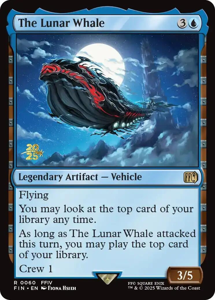 Image for The Lunar Whale (60) - Magic: The Gathering