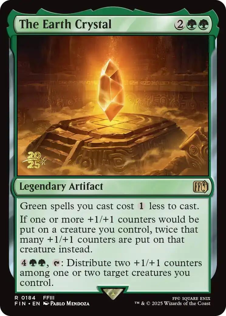 Image for The Earth Crystal (184) - Magic: The Gathering