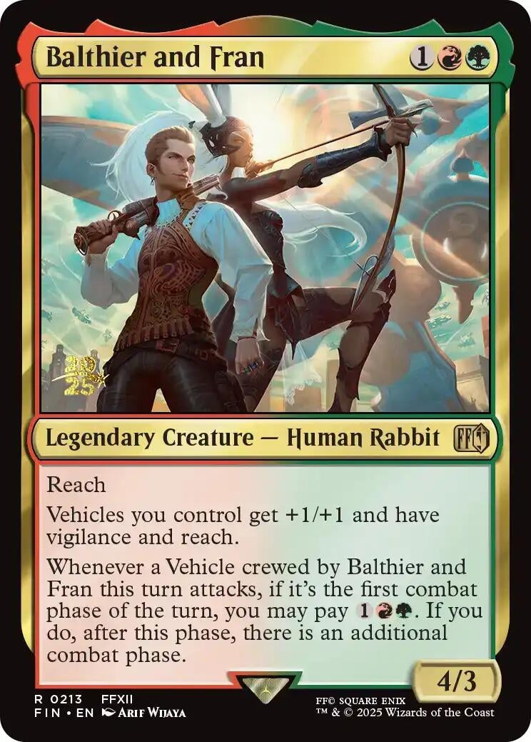 Image for Balthier and Fran (213) - Magic: The Gathering