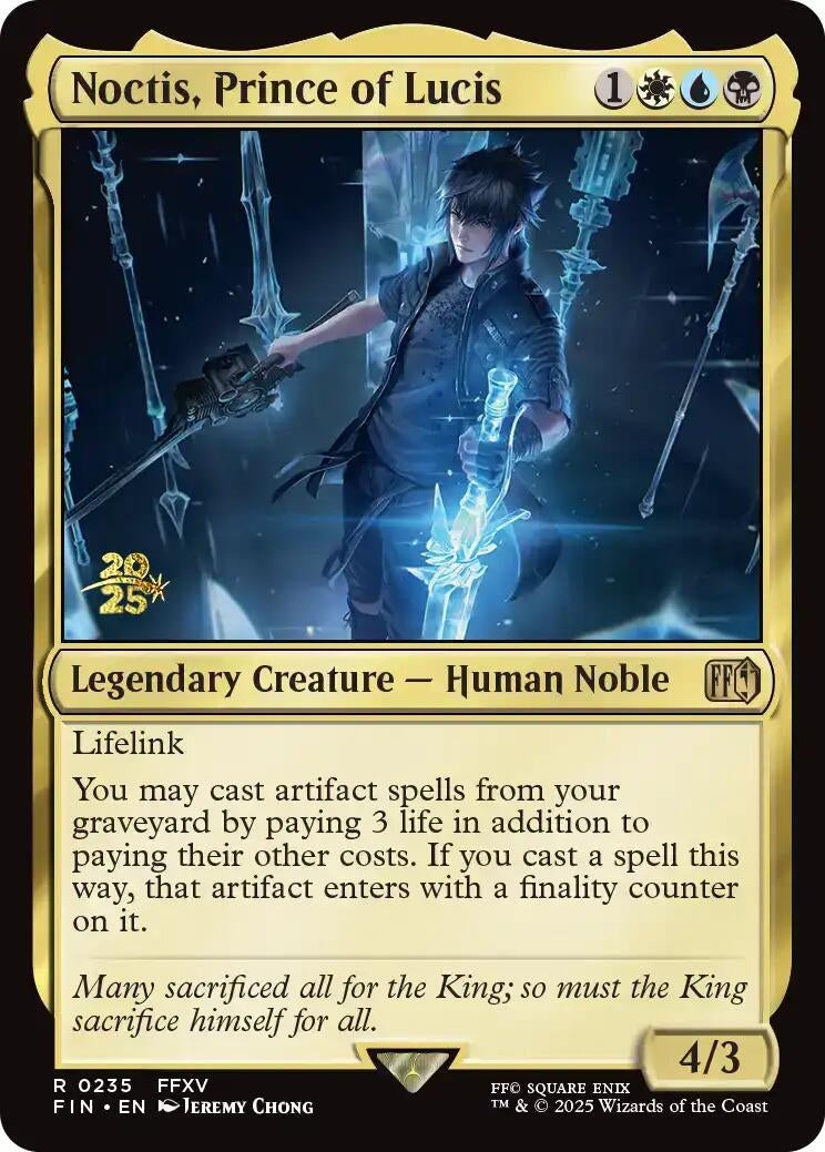 Image for Noctis, Prince of Lucis (235) - Magic: The Gathering