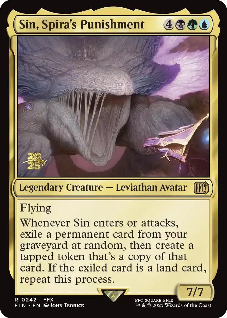 Image for Sin, Spira's Punishment (242) - Magic: The Gathering