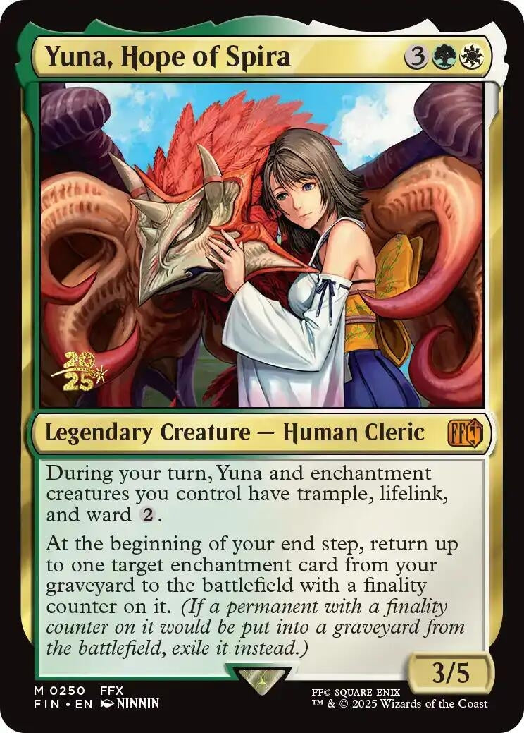 Image for Yuna, Hope of Spira (250) - Magic: The Gathering