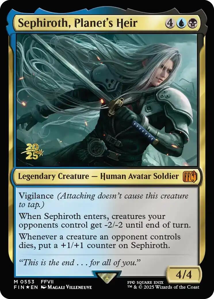 Image for Sephiroth, Planet's Heir (553) - Magic: The Gathering