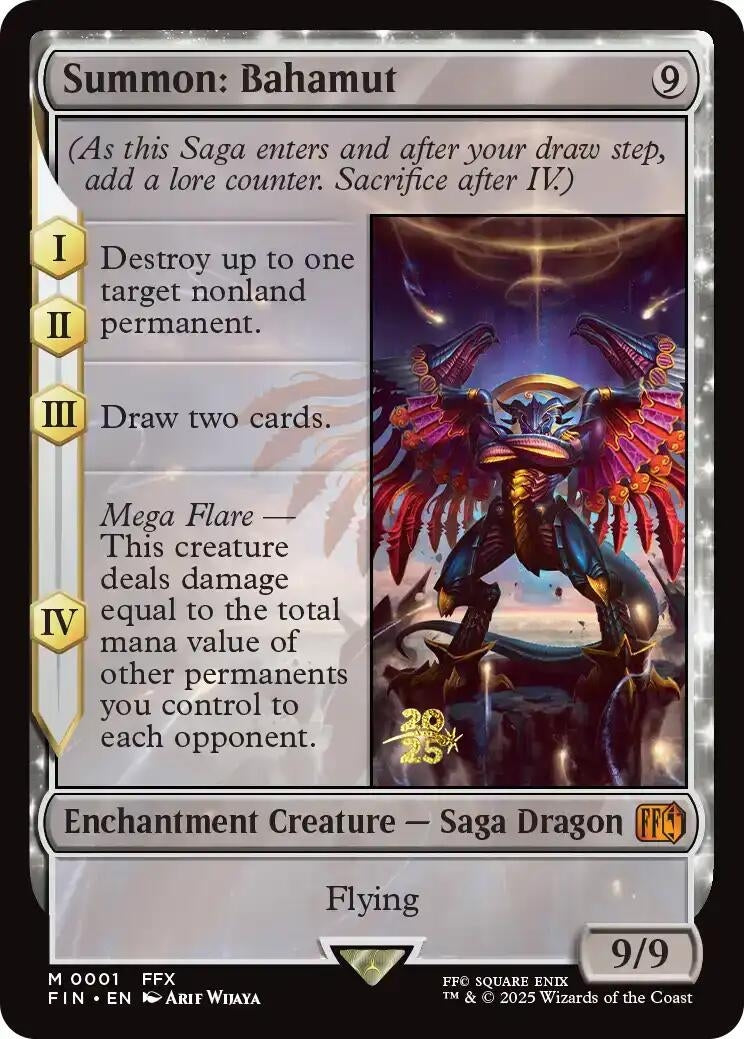 Image for Summon: Bahamut (1) - Magic: The Gathering