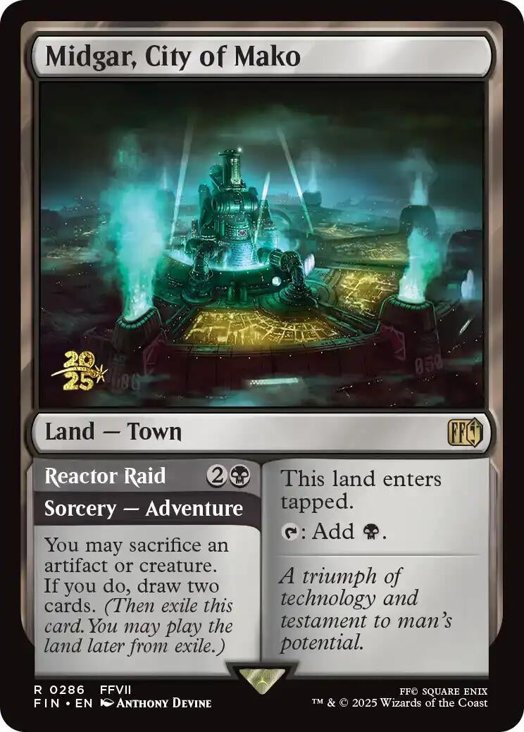 Image for Midgar, City of Mako (286) - Magic: The Gathering