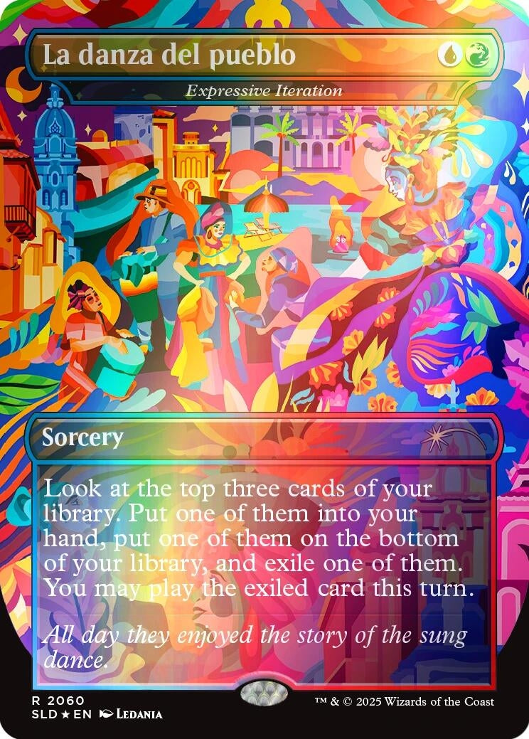 Image for La danza del pueblo - Expressive Iteration (Rainbow Foil) (2060) - Magic: The Gathering