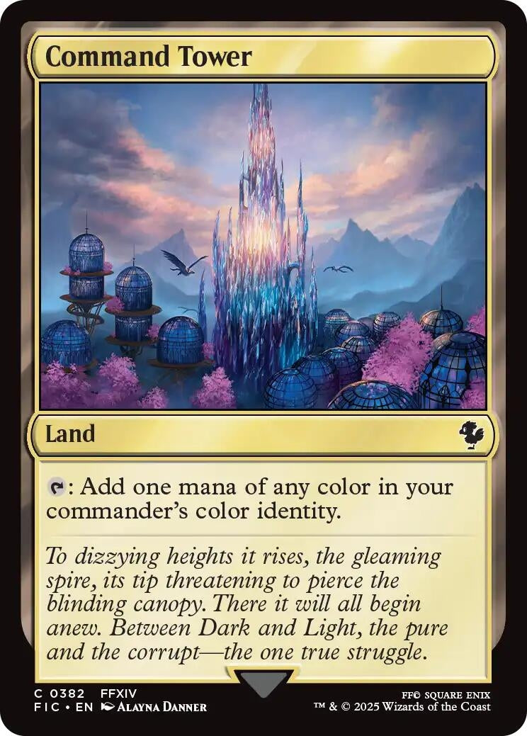 Image for Command Tower (0382) (Surge Foil) (382) - Magic: The Gathering