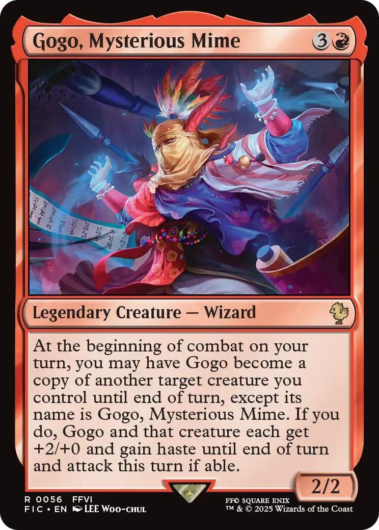 Image for Gogo, Mysterious Mime (Surge Foil) (56) - Magic: The Gathering