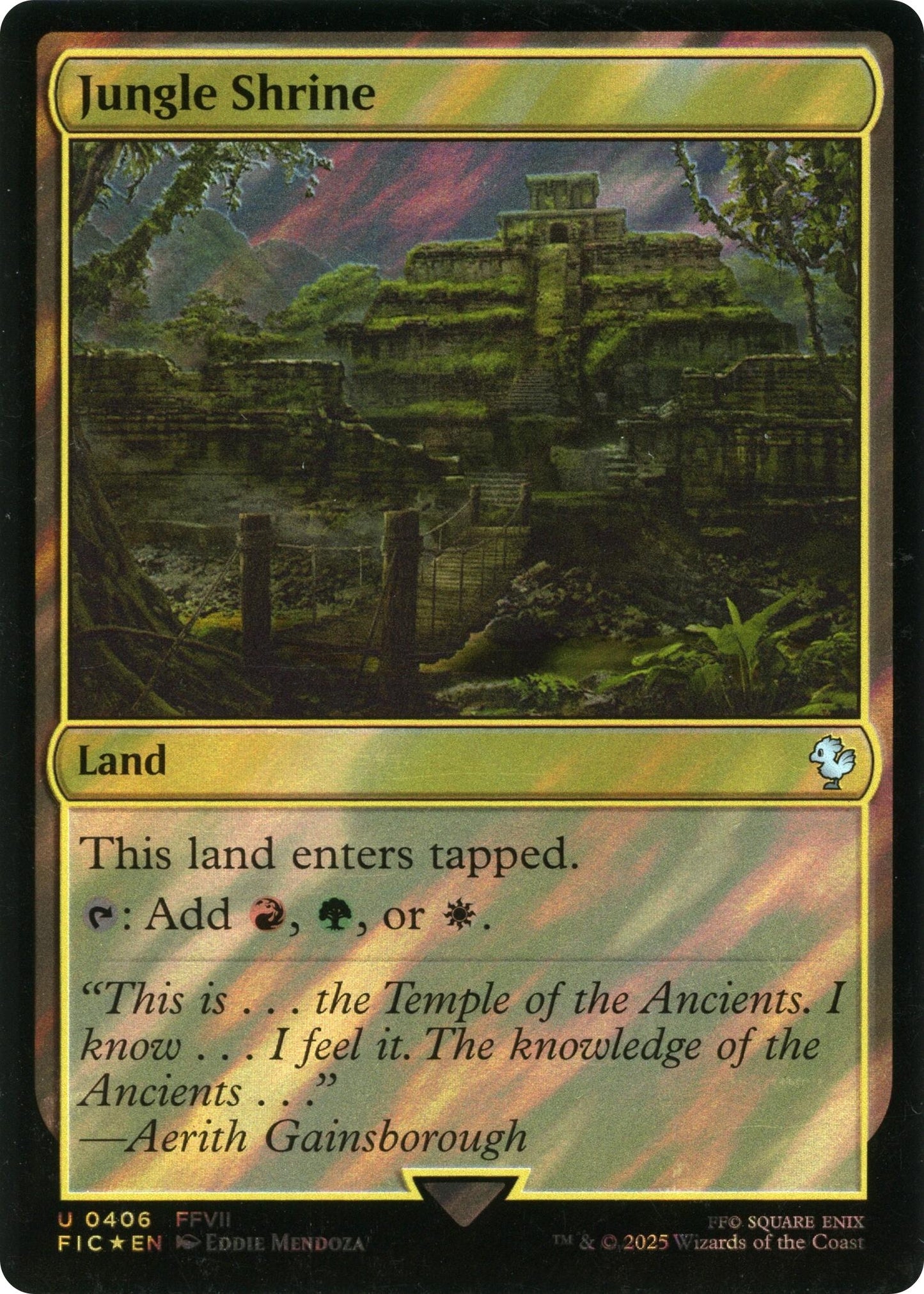 Image for Jungle Shrine (Surge Foil) (406) - Magic: The Gathering