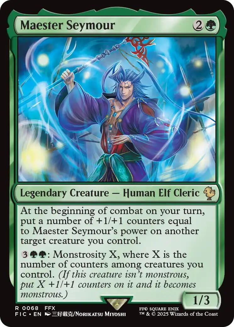 Image for Maester Seymour (Surge Foil) (68) - Magic: The Gathering