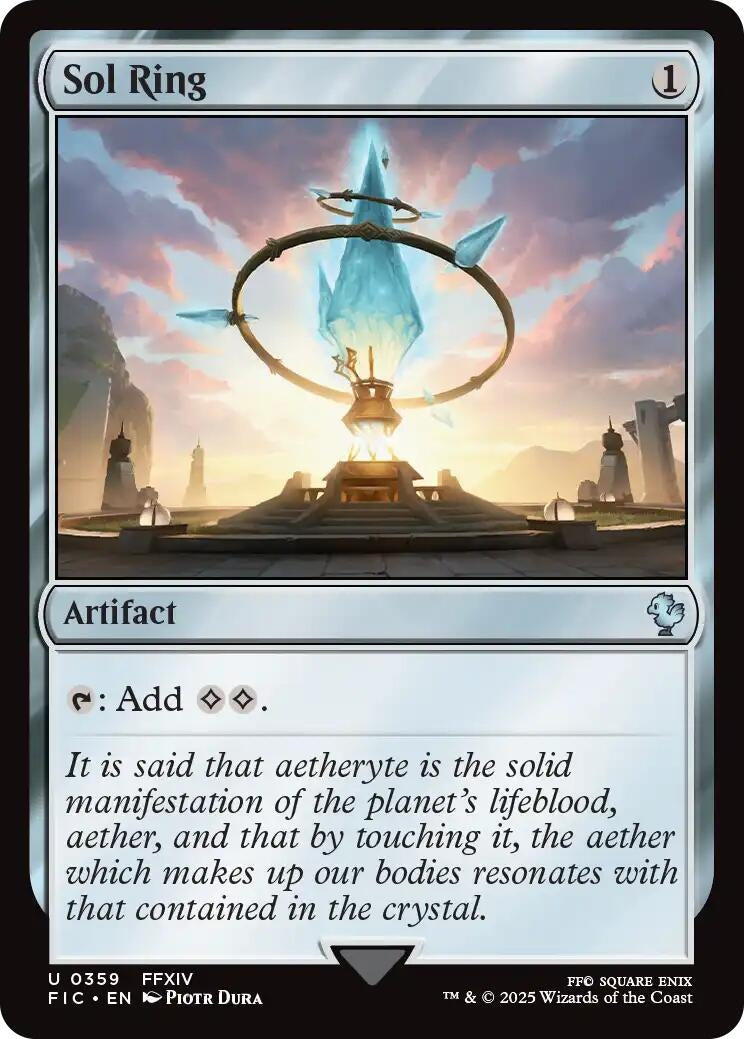 Image for Sol Ring (0359) (Surge Foil) (359) (FIC) - Magic: The Gathering