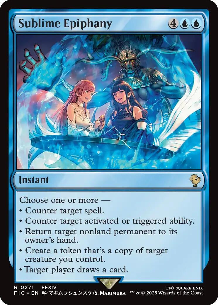 Image for Sublime Epiphany (Surge Foil) (271) (FIC) - Magic: The Gathering