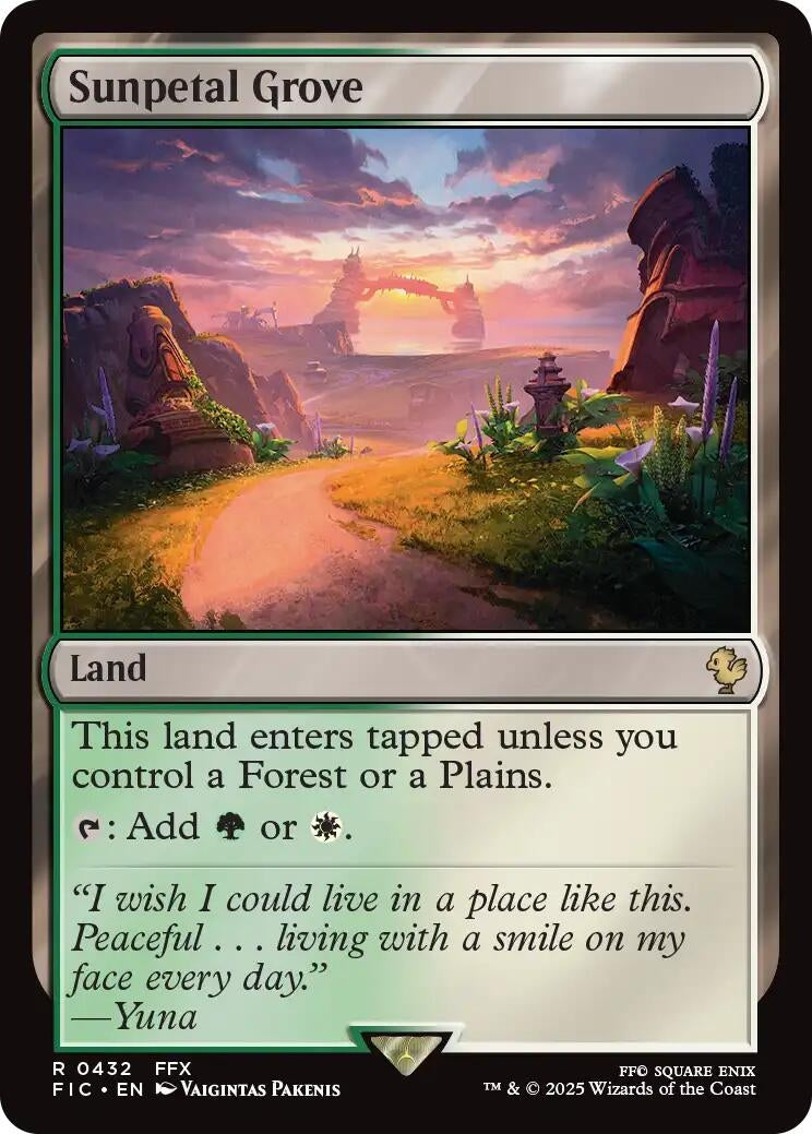 Image for Sunpetal Grove (Surge Foil) (432) - Magic: The Gathering