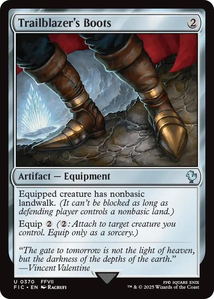 Image for Trailblazer's Boots (Surge Foil) (370) - Magic: The Gathering