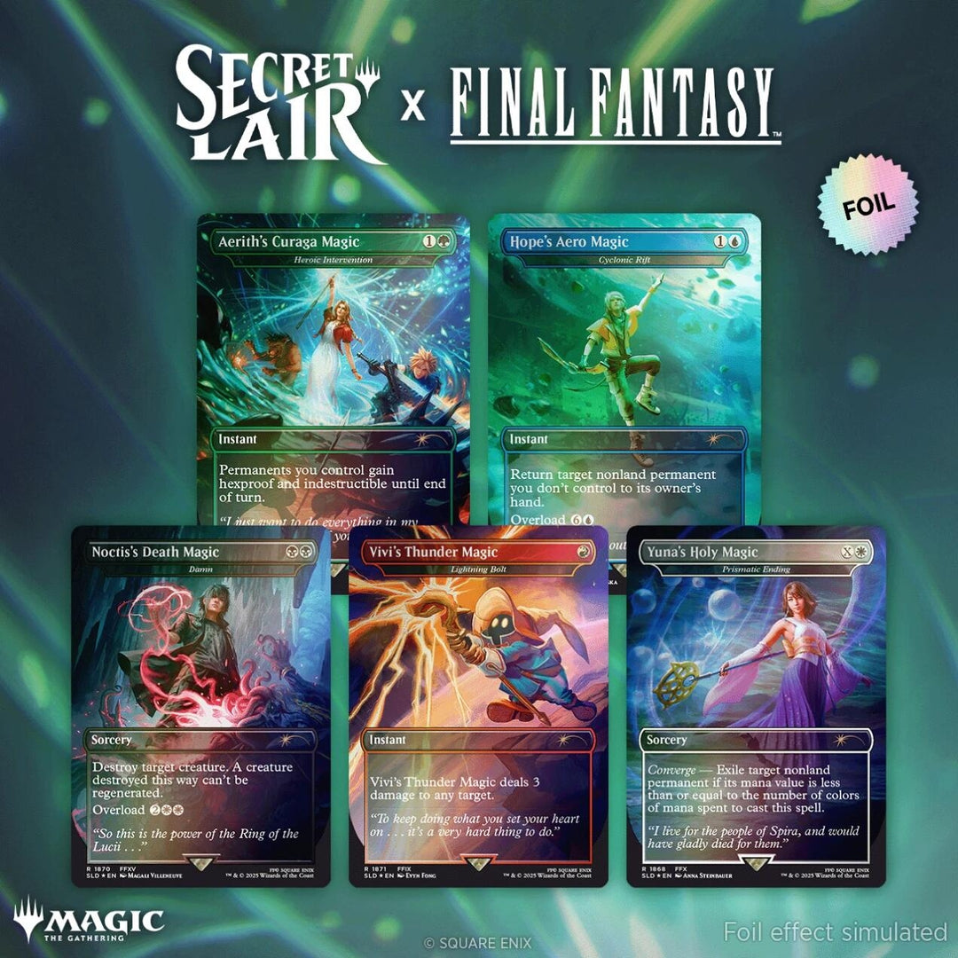 Image for Secret Lair x FINAL FANTASY: Grimoire - Rainbow Foil Edition - Magic: The Gathering