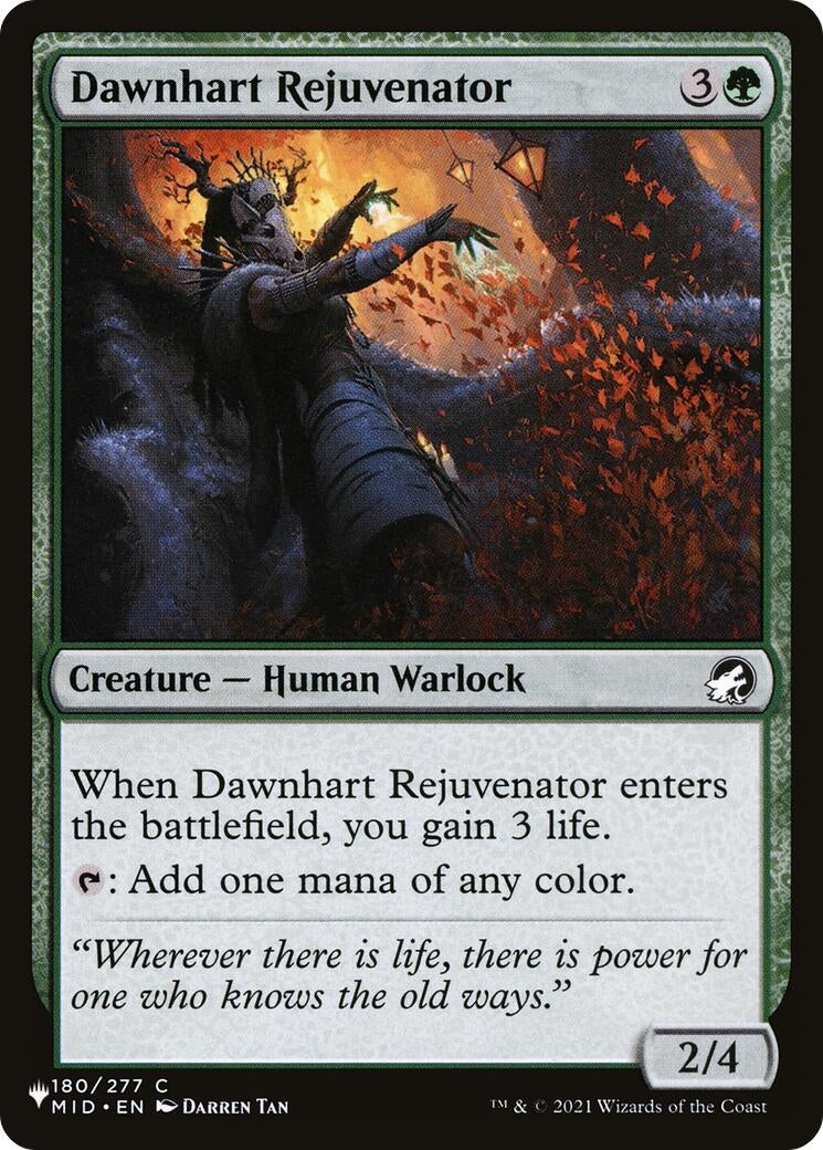 Image for Dawnhart Rejuvenator (180/277) (LIST) - Magic: The Gathering