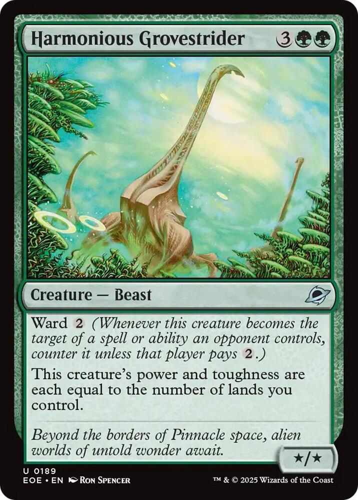 Image for Harmonious Grovestrider (189) - Magic: The Gathering