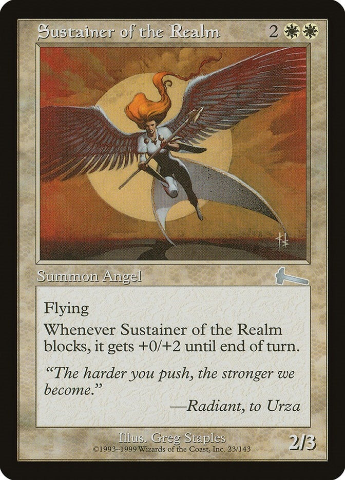 Image for Sustainer of the Realm (23) - Magic: The Gathering