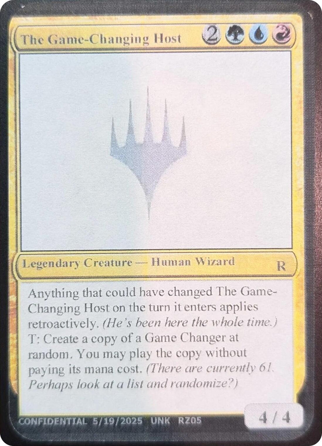 Image for The Game-Changing Host (UNK) - Magic: The Gathering