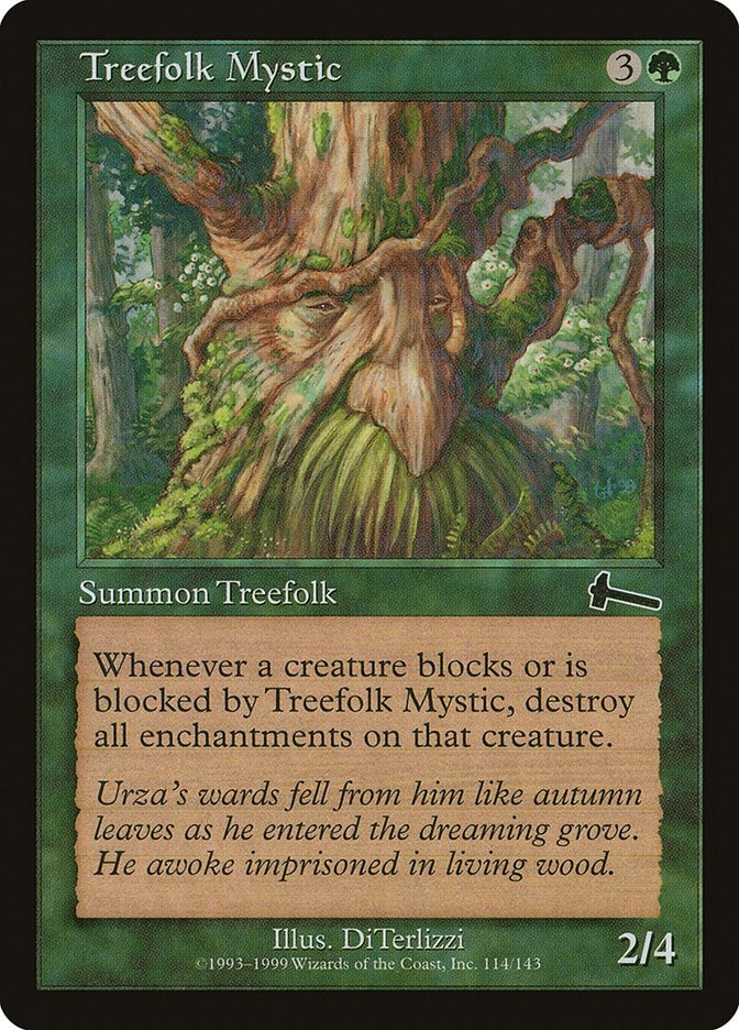 Image for Treefolk Mystic (114) - Magic: The Gathering