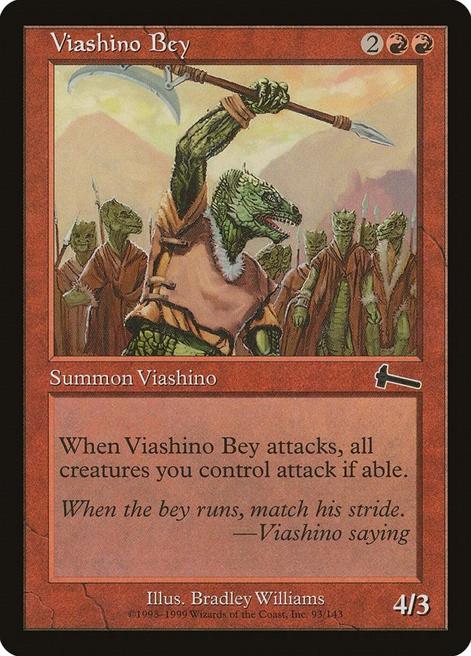 Image for Viashino Bey (93) - Magic: The Gathering