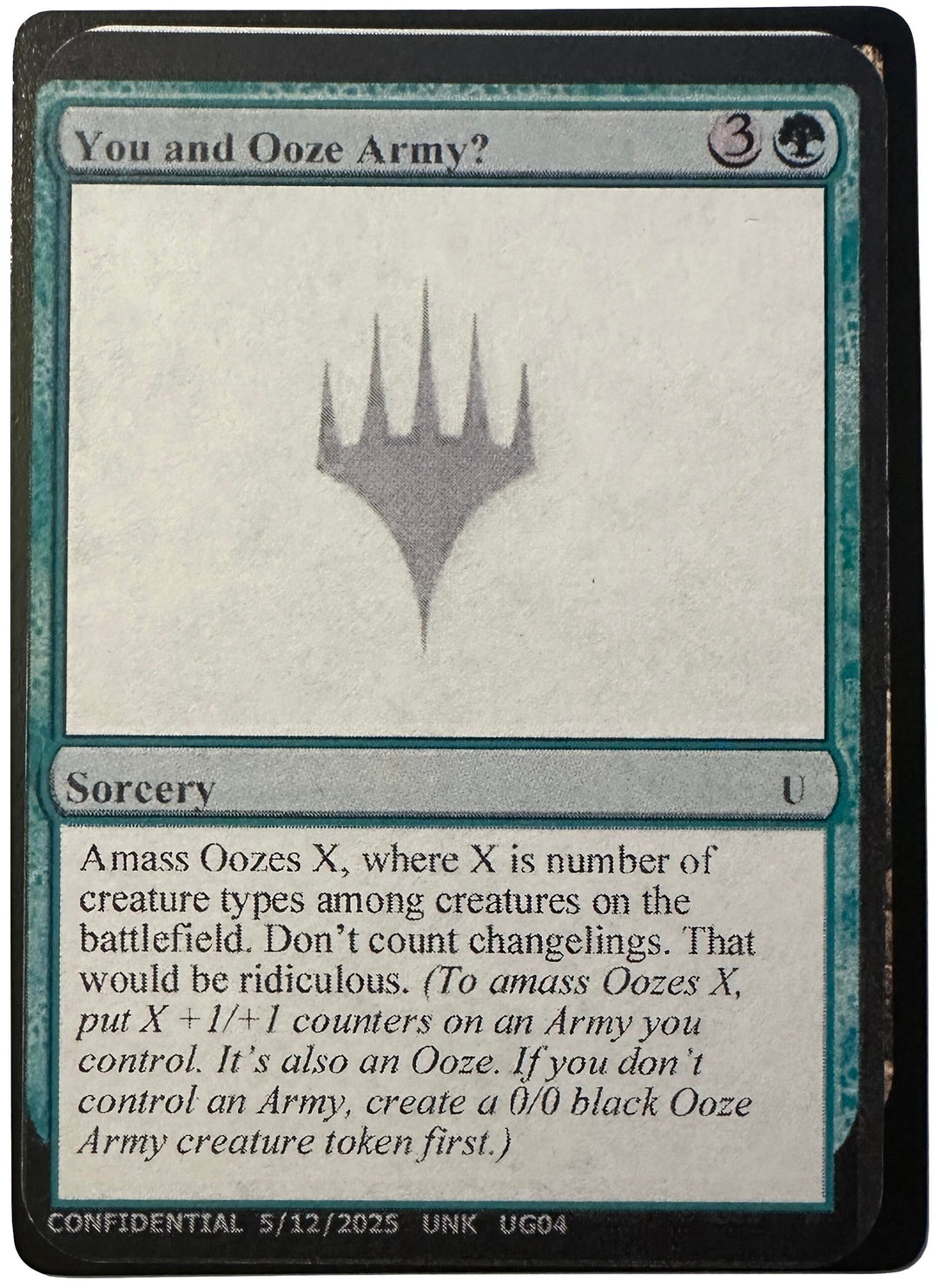 Image for You and Ooze Army? (UNK) - Magic: The Gathering