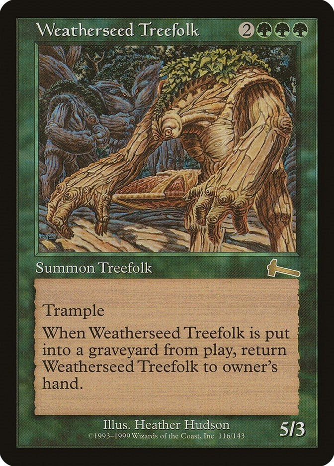Image for Weatherseed Treefolk (116) - Magic: The Gathering