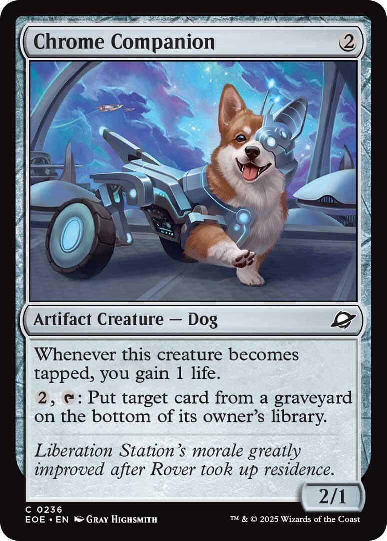 Image for Chrome Companion (236) - Magic: The Gathering