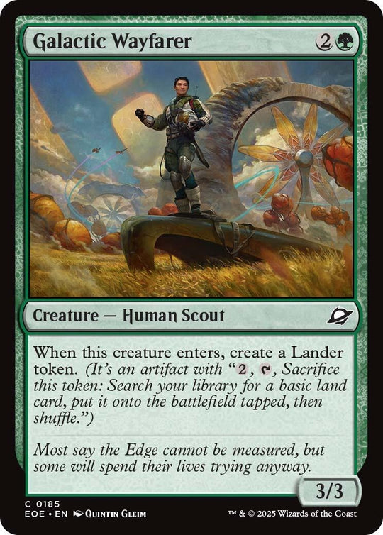 Image for Galactic Wayfarer (185) - Magic: The Gathering