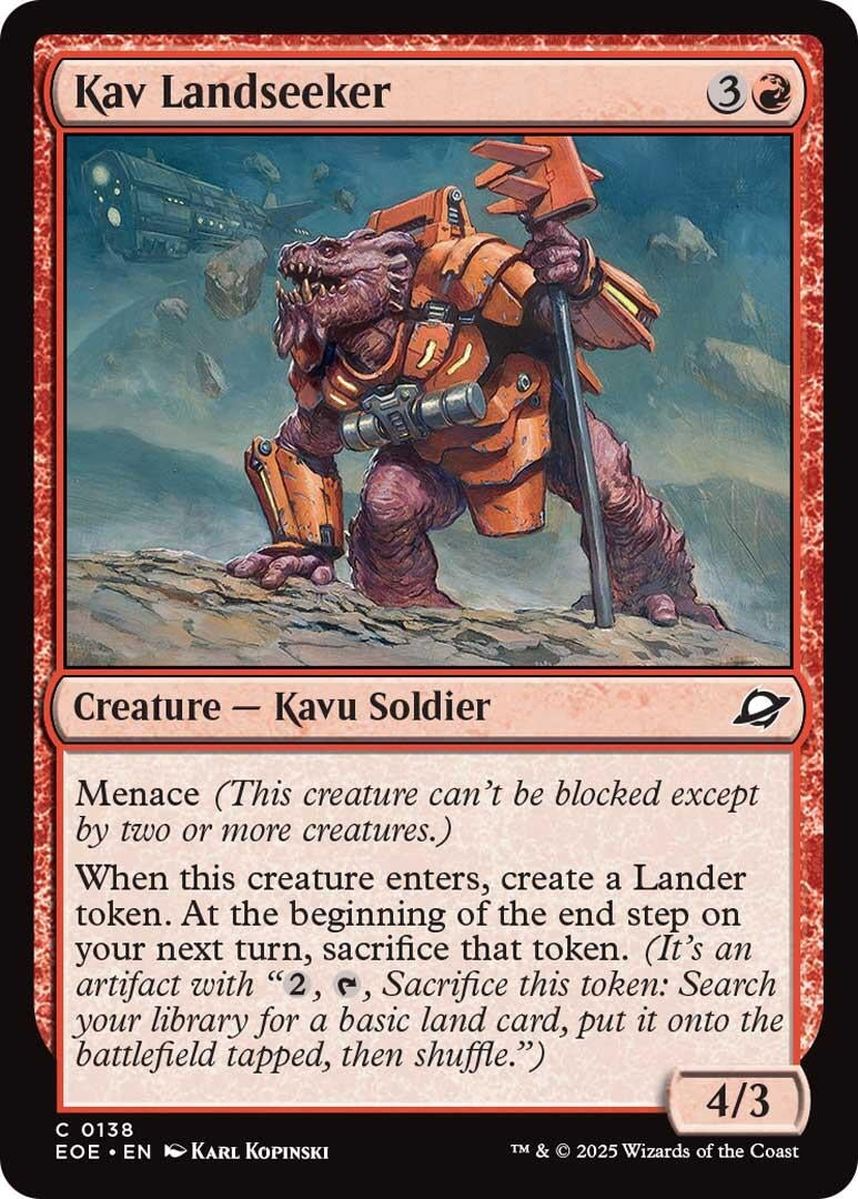 Image for Kav Landseeker (138) - Magic: The Gathering