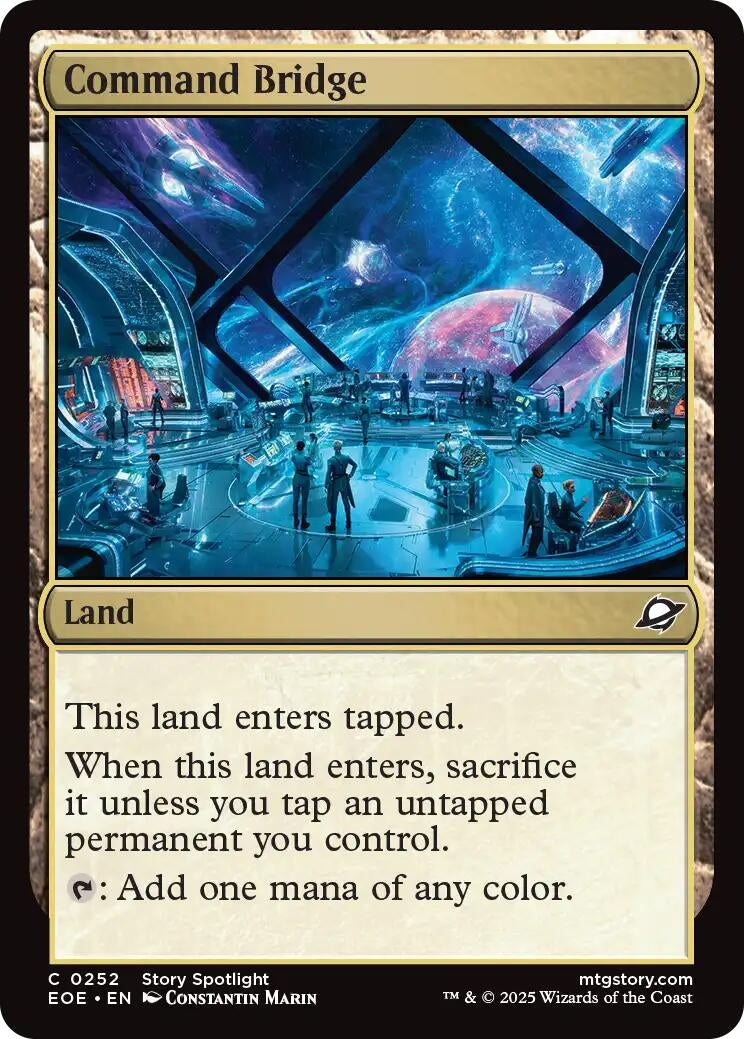 Image for Command Bridge (252) - Magic: The Gathering