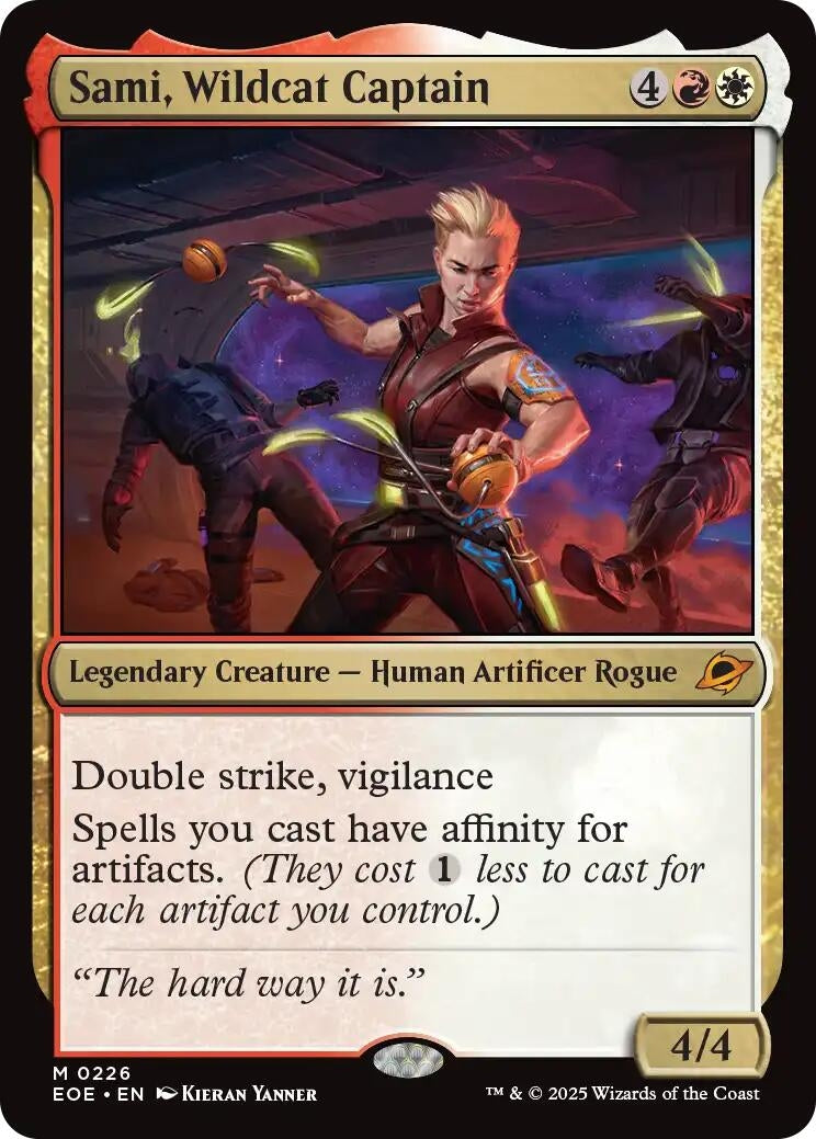 Image for Sami, Wildcat Captain (226) - Magic: The Gathering