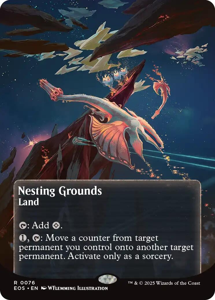 Image for Nesting Grounds (0076) (Borderless) (76) - Magic: The Gathering