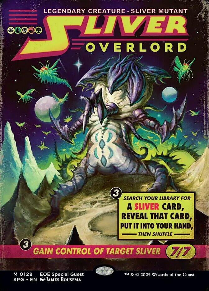 Image for Sliver Overlord (Showcase) (128) - Magic: The Gathering