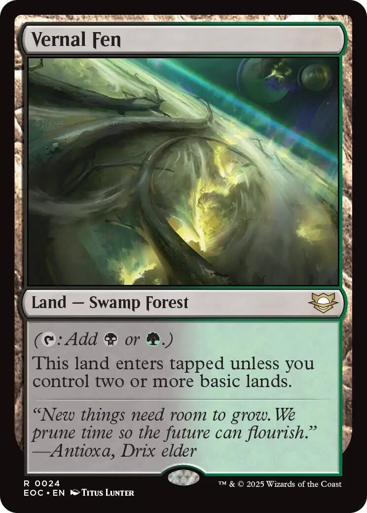 Image for Vernal Fen (24) - Magic: The Gathering