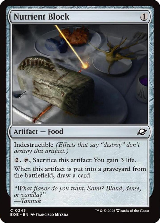 Image for Nutrient Block (243) - Magic: The Gathering
