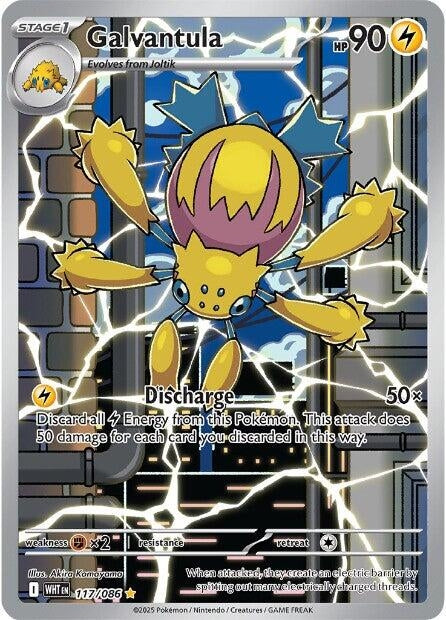 Image for Galvantula (117/086) (WHT) - Pokemon