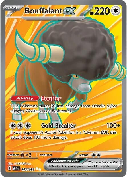 Image for Bouffalant ex (162/086) (WHT) - Pokemon