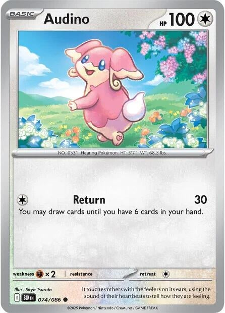 Image for Audino (074/086) (BLK) - Pokemon